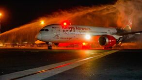 O novo herói nacional já chegou ao Quénia: assim foi a receção a Sabastian Sawe em Nairobi