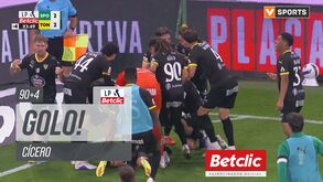 Dois minutos de pesadelo: Cícero marcou e 'empatou' Sporting em Alvalade