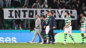Sporting após empate com o Tondela