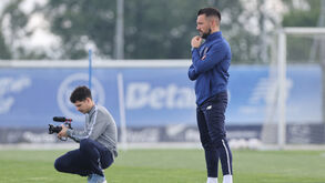 Farioli no treino do FC Porto