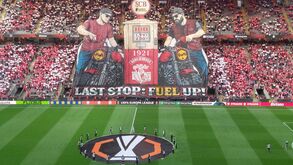 Momento antes do Sp. Braga-Friburgo