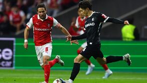 João Moutinho no Sp. Braga-Friburgo