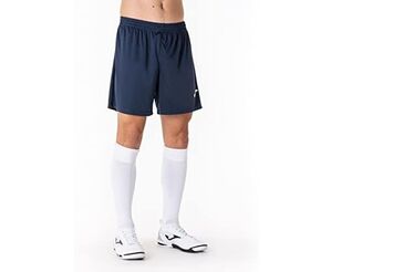Calções Joma azuis e brancos para futebol