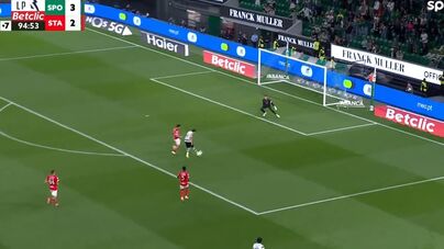 Estreia a titular e golo a fechar: Rafael Nel estreou-se assim a marcar na Liga pelo Sporting