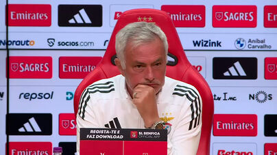 Mourinho elogia Rui Borges «É muito inteligente. Mais do que aquilo que as pessoas pensam»