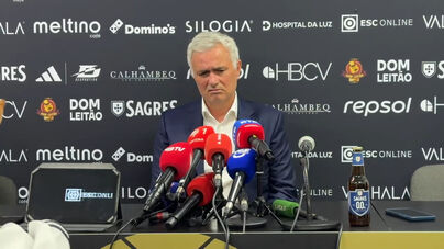 Mourinho e o empate com o Casa Pia: «Perdemos as possibilidades que ainda tínhamos de sermos campeões»
