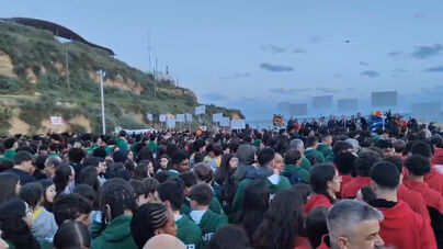 Um mar de gente em Albufeira na abertura da Festa do Basquetebol Juvenil