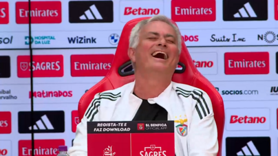 A resposta de jornalista da RTP que deixou Mourinho a rir às gargalhadas 