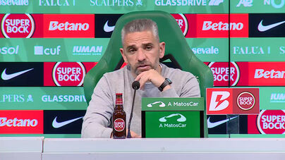 Rui Borges e o registo sem vitórias nos jogos grandes esta época: «É lidar, o futebol é mesmo isto»