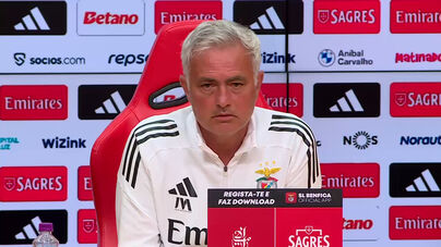 Mourinho: «Dependemos dos nossos resultados mas também dos do Sporting»