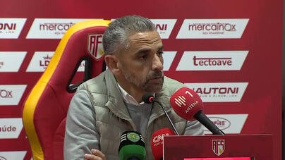 Rui Borges: «Já não dependemos de nós para o segundo lugar, sequer...»