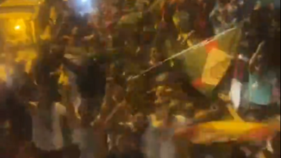 Multidão enche as ruas do Funchal: as imagens da festa da subida do Marítimo