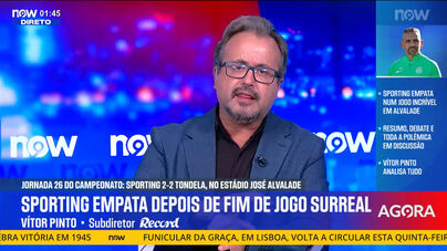 Vítor Pinto: «Sporting não estava preparado para este nível de exigência. O colapso está à vista de toda a gente»