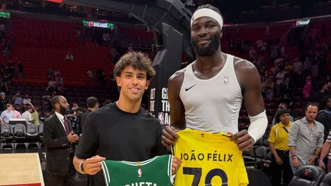 João Félix e Neemias Queta em Miami