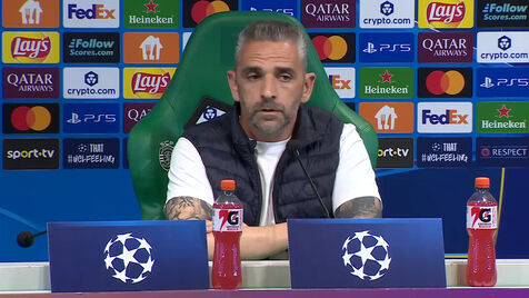 Rui Borges: «Gyökeres será bem-vindo com toda a certeza. Marcou a história do Sporting, do futebol português e merece esse reconhecimento»