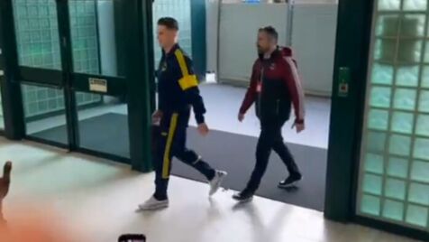 Uma verdadeira onda de entusiasmo: assim foi a chegada de Gyökeres a Alvalade