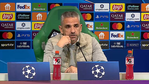 Rui Borges explica por que motivo fez apenas duas substituições: «Não tinha necessidade de mais»