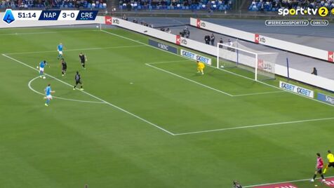 Alisson Santos continua a brilhar em Itália: o golo do ex-Sporting que selou a goleada do Nápoles frente à Cremonese