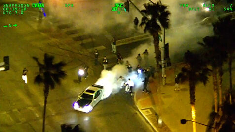 Corridas ilegais em Las Vegas levam a 77 detenções numa operação policial: veja as imagens 