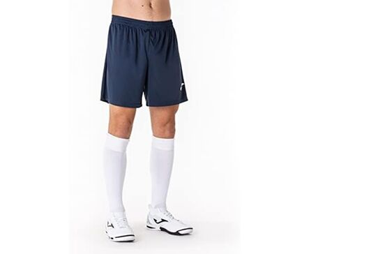 Calções Joma azuis e brancos para futebol