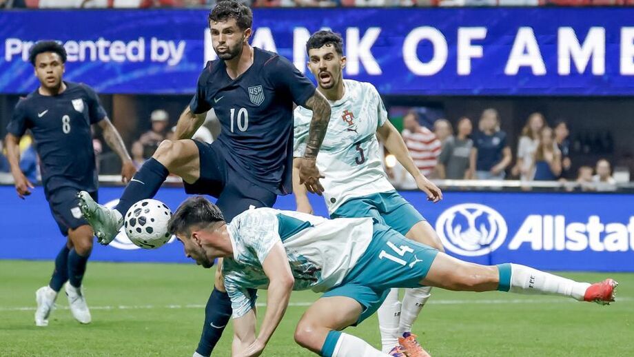 Tomás Araújo fez dupla com Gonçalo Inácio no particular com os EUA