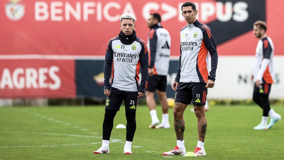 Prestianni recorda o apoio de Di María no Benfica.
