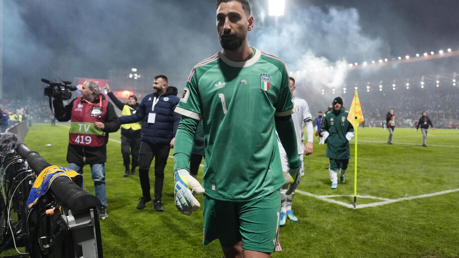 Donnarumma é o dono da baliza da squadra azzurra
