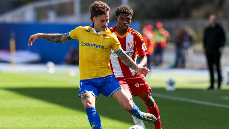 Ricard Sánchez tem sido o habitual titular na ala direita do Estoril