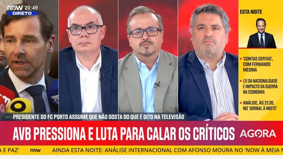 Bernardo Ribeiro, diretor de Record, reage às declarações de André Villas-Boas