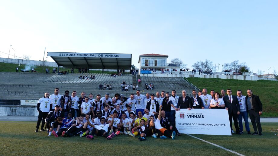 Vinhais sagra-se campeão distrital da Divisão de Honra depois de 21 anos