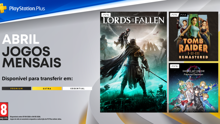 Jogos de abril na Playstation Plus