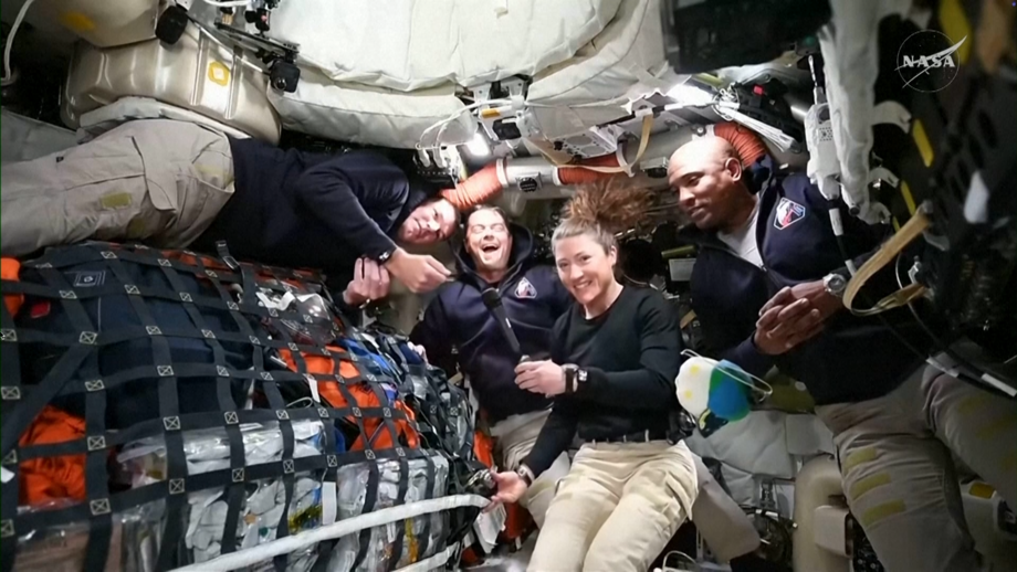 Momento insólito na missão da NASA