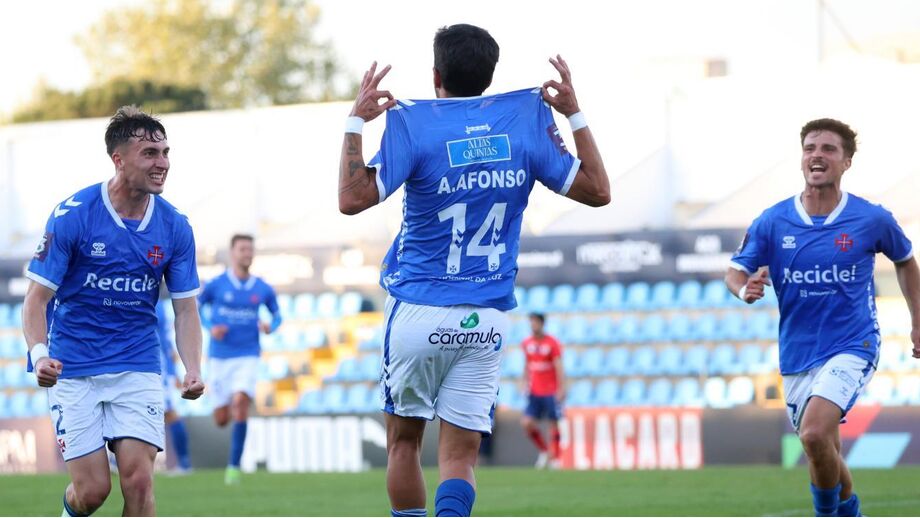 Afonso Afonso marcou o único golo da partida