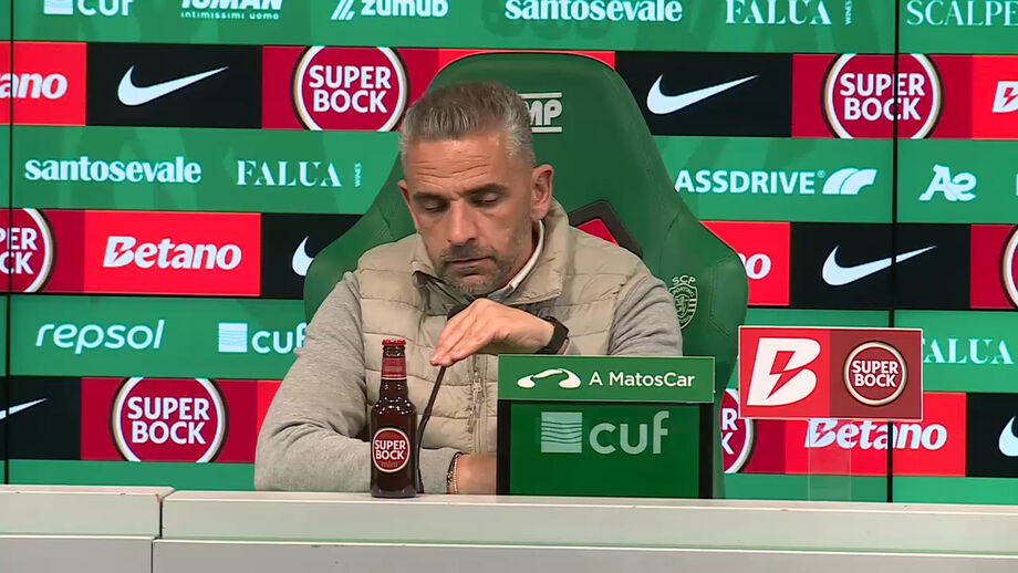Treinador do Sporting diz que o jovem avançado fez uma "belíssima exibição"