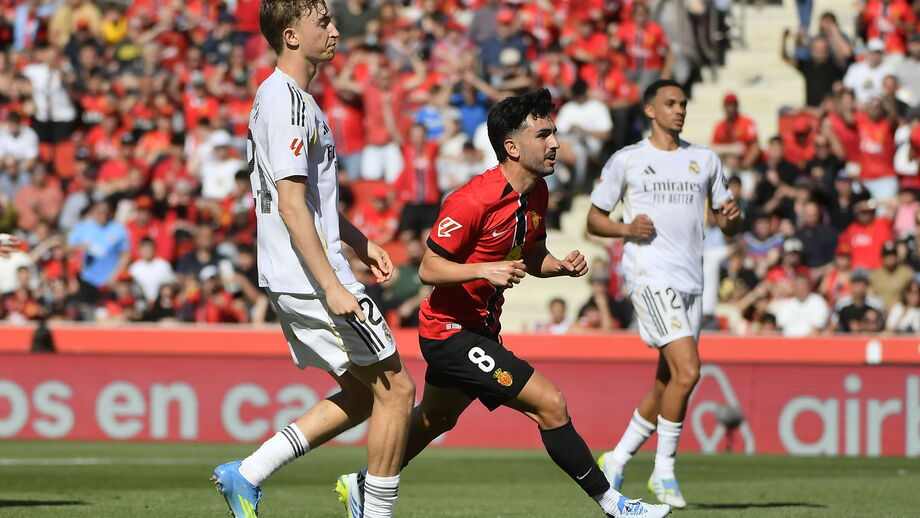 Morlanes marcou no Maiorca-Real Madrid