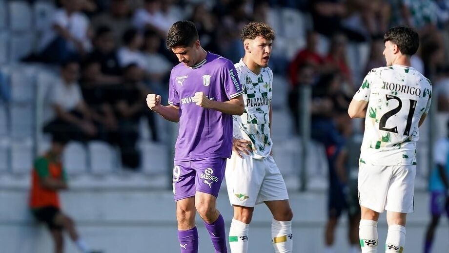 Atacante marcou em Moreira de Cónegos