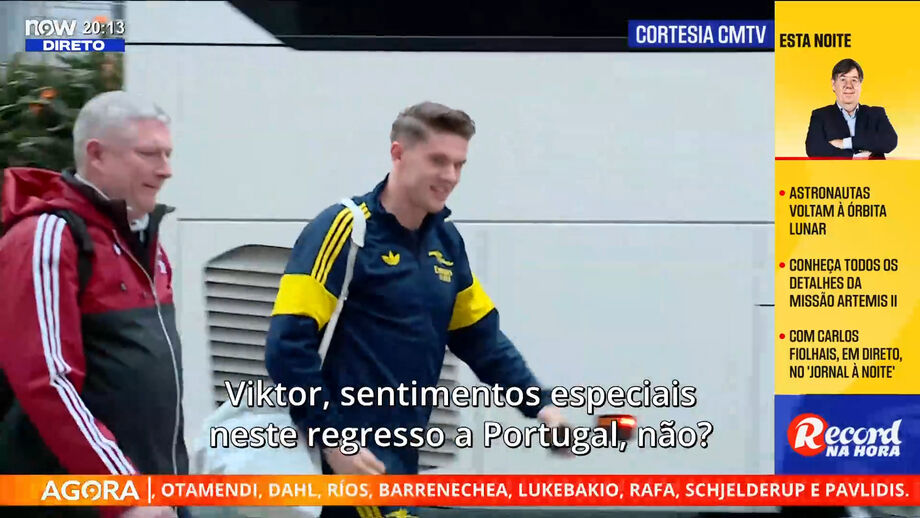 Avançado vai reencontrar amanhã a anterior equipa