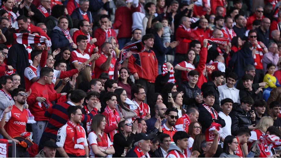 Adeptos do Sp. Braga entusiasmados com meia-final europeia