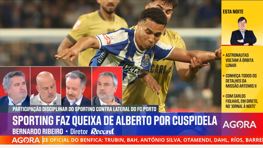 Diretor executivo de Record sobre episódio ocorrido no FC Porto-Famalicão