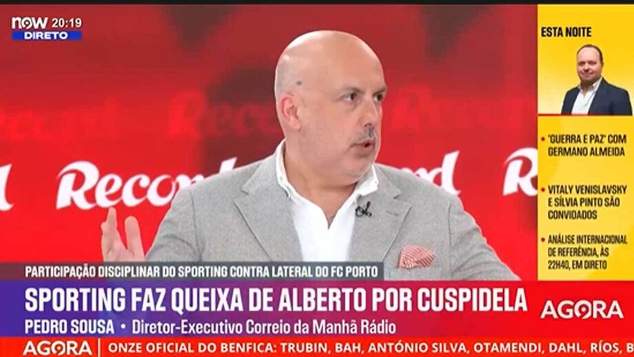 Diretor executivo da Correio da Manhã Rádio fala sobre a alegada cuspidela de Alberto