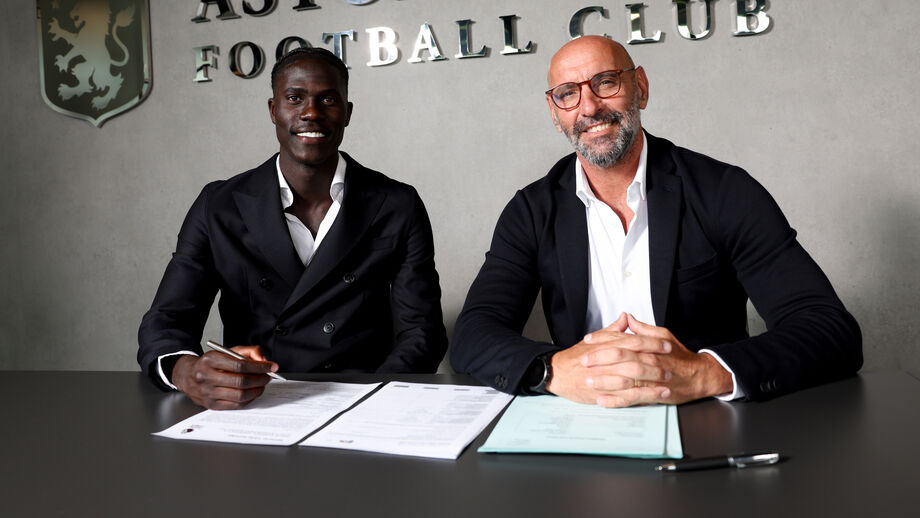 Amadou Onana, do Aston Villa, associado ao Manchester United 