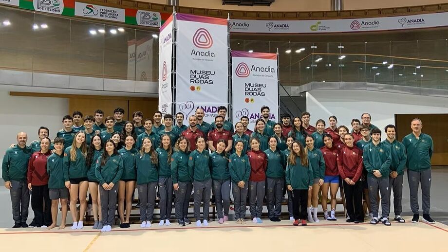 Seleção que vai competir em Portimão