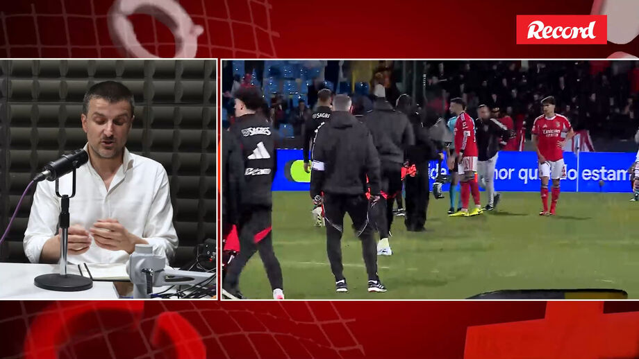 Valter Marques, editor de Record, enumera destinatários das críticas do treinador do Benfica