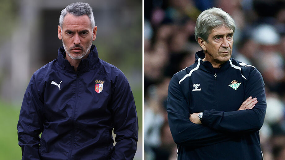 Carlos Vicens e Manuel Pellegrini comandam as equipas que hoje se vão enfrentar