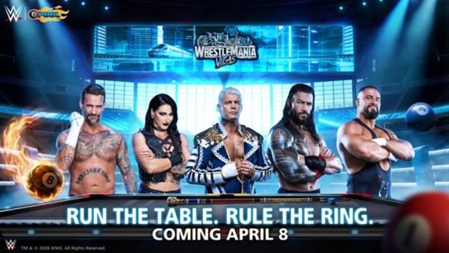 WWE e 8 Ball Pool juntam-se para a Wrestlemania Vegas