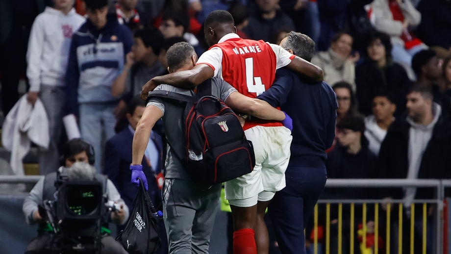 Niakaté lesionou-se no Sp. Braga-Betis