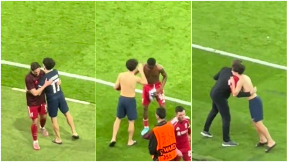 Trey Nyoni, de 18 anos, tinha feito pedido ao português no decorrer do jogo, mas depois, após o apito final, fez sessão de corrida no relvado e o '17' dos parisienses não arredou pé até cumprir a promessa