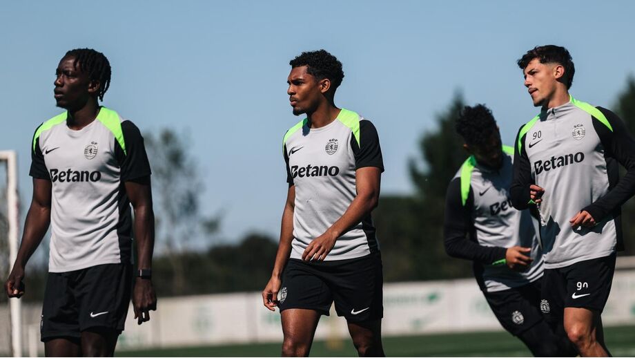 Treino do Sporting