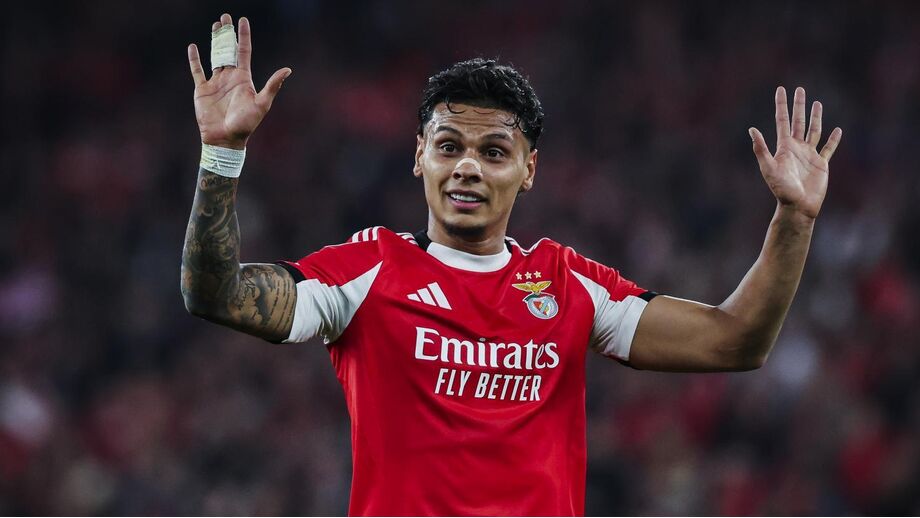 Richard Ríos chegou ao Benfica no último verão