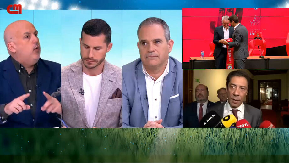 Diretor executivo da CM Rádio analisa discurso de Rui Costa sobre o treinador